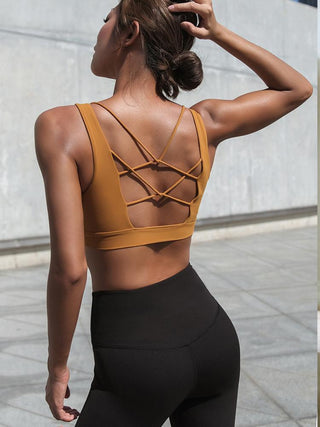 Ultimate Strappy-Back Sports Bra - PeacefulEnergy